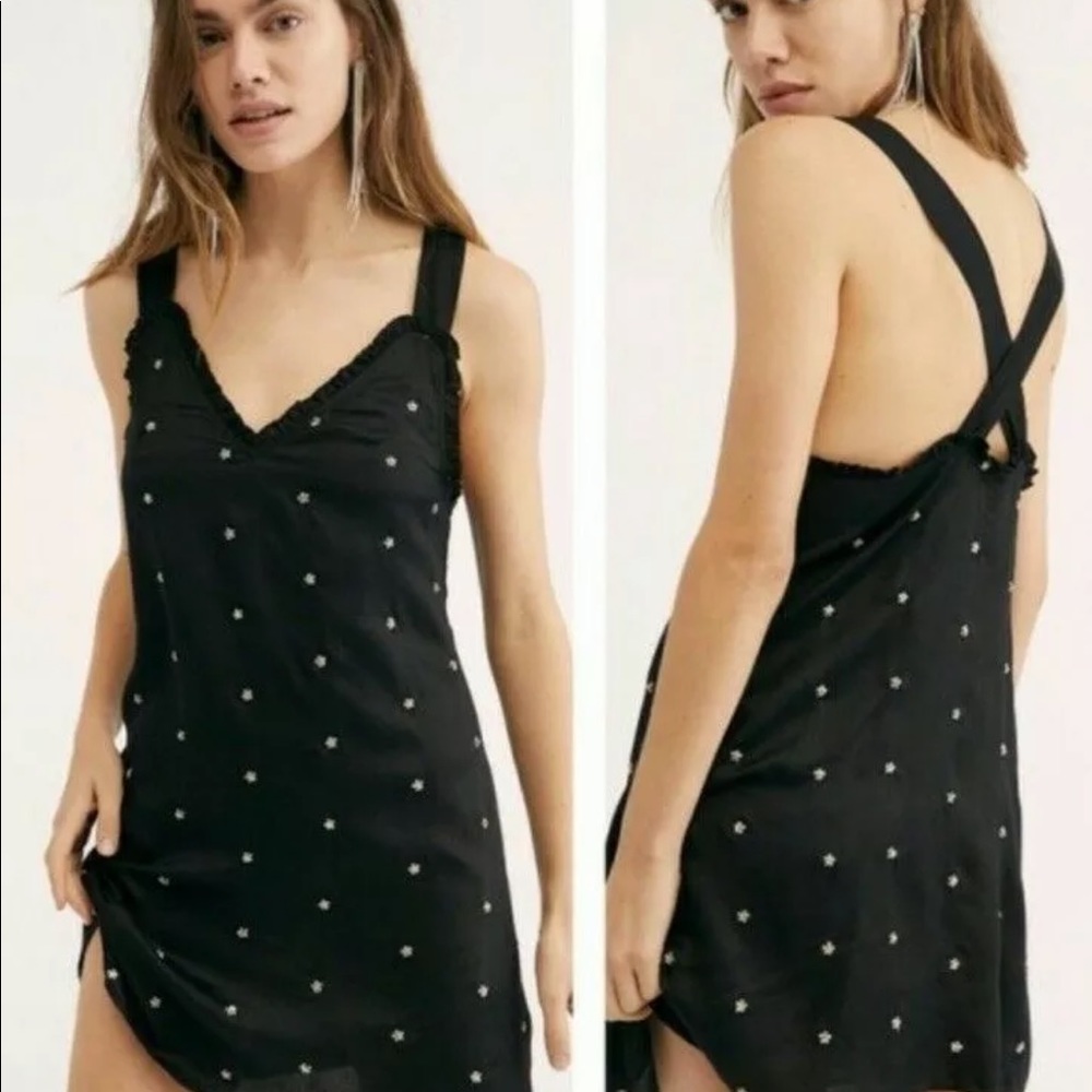 Free People Dreaming of You Slip Dress Size Large